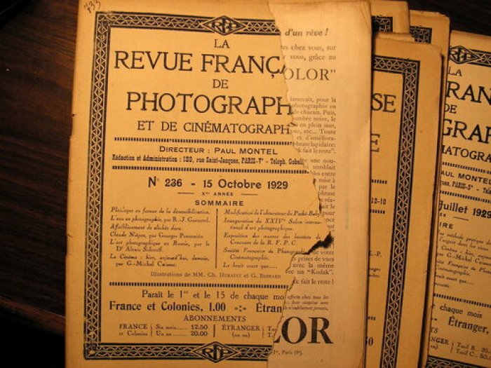 La revue francaise de photographie — выпуски №223–234, 236–239 (1929)