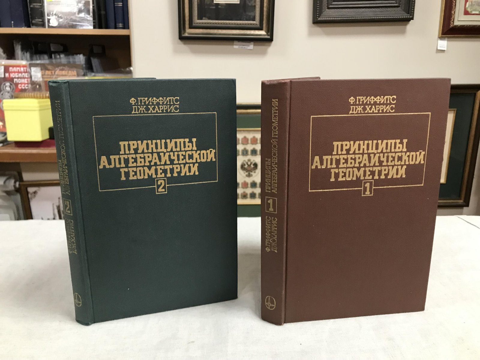 Принципы алгебраической геометрии: основы современной дисциплины в 2 томах (классический курс)