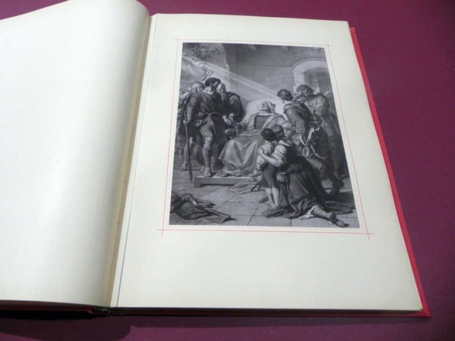 Schiller — Galerie: Photografische Abbildungen nach Original-Cartons (mit erläuterndem Text E. Forster)