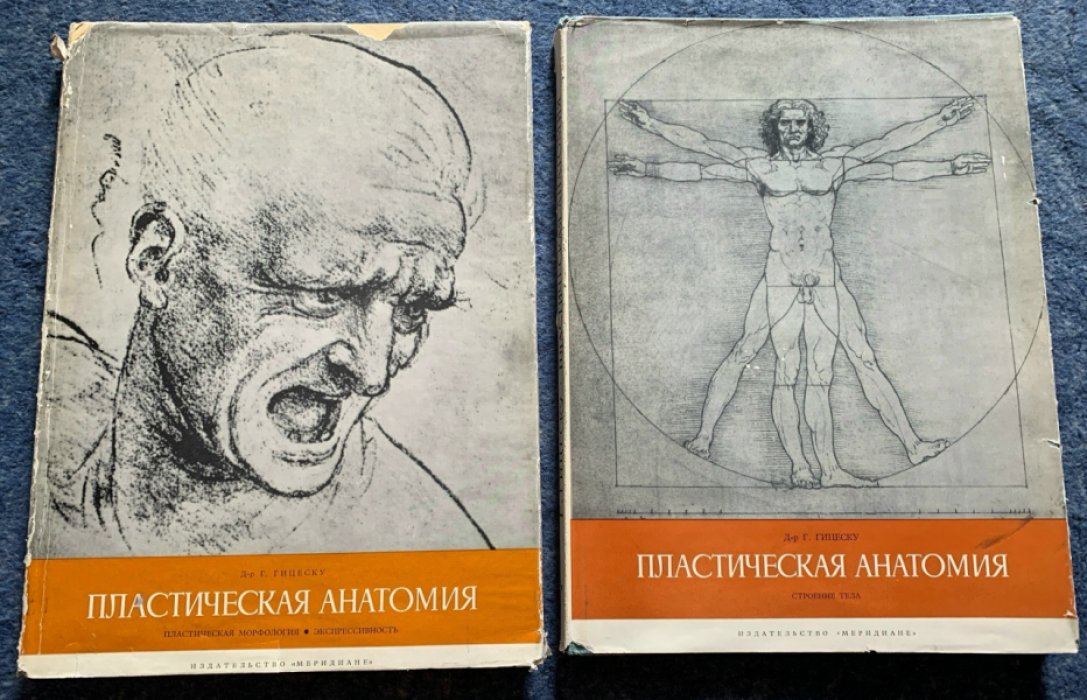Пластическая анатомия в 3 томах. Том 1 «Строение тела». Том 3 «Пластическая морфология. Экспрессивность» (выборочно, возможна продажа 2 томов)