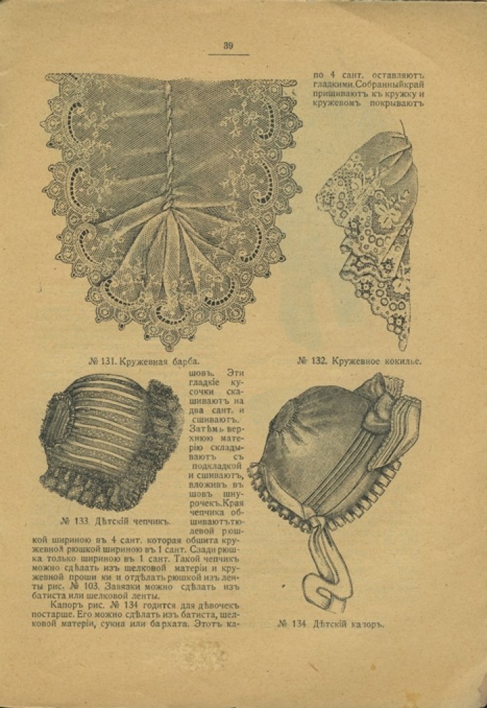 Курс изготовления шляп (1904): искусство модистки, выкройки, отделка и фасоны головных уборов