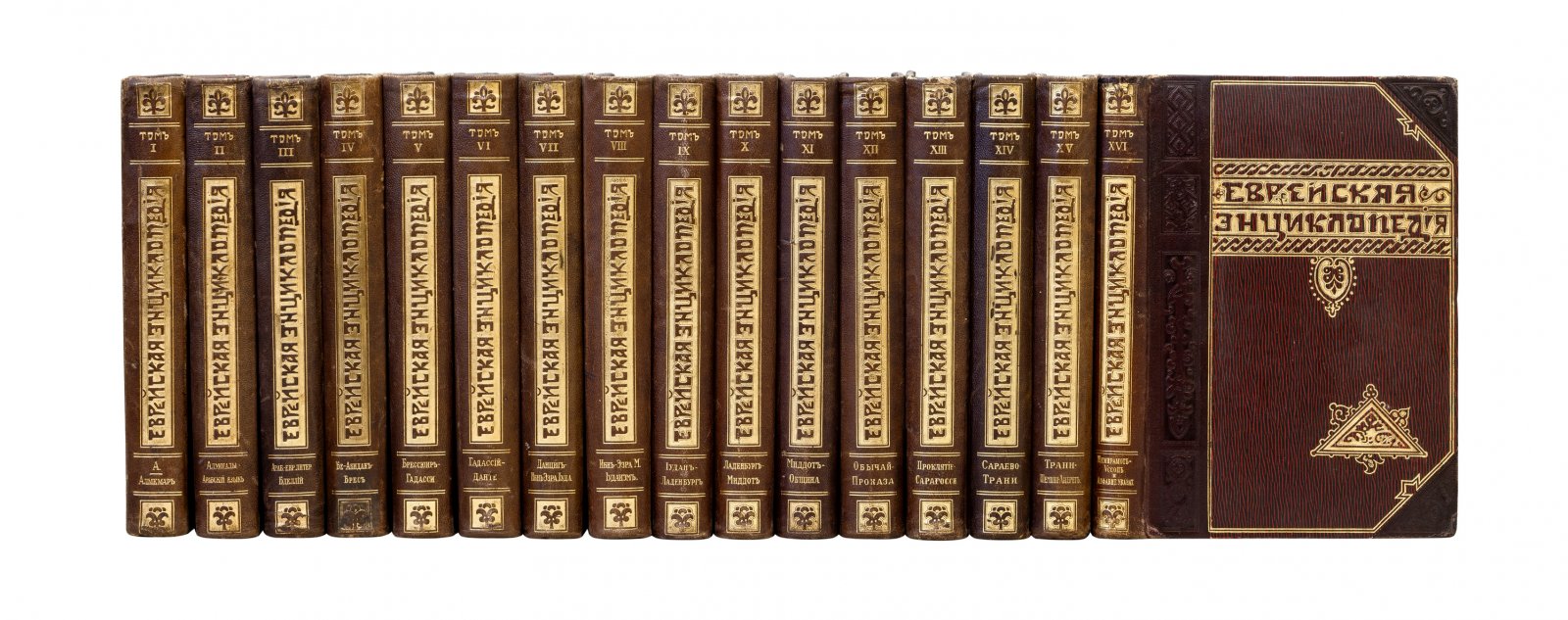 Еврейская энциклопедия (Брокгауз–Ефрон). Свод знаний о еврействе и его культуре в прошлом и настоящем. Полное собрание в 16 томах