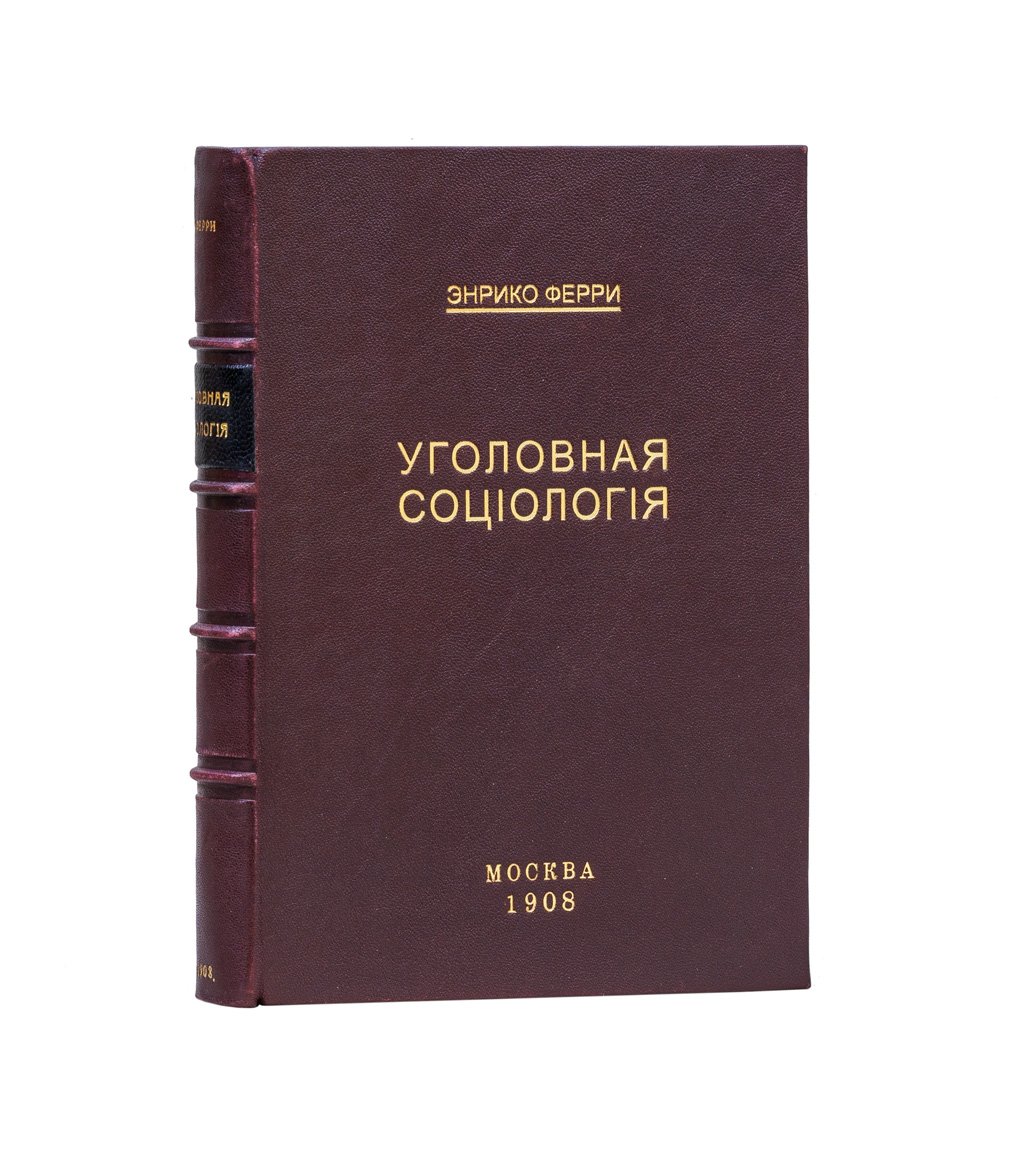 Уголовная социология. Позитивная теория преступления и уголовной ответственности