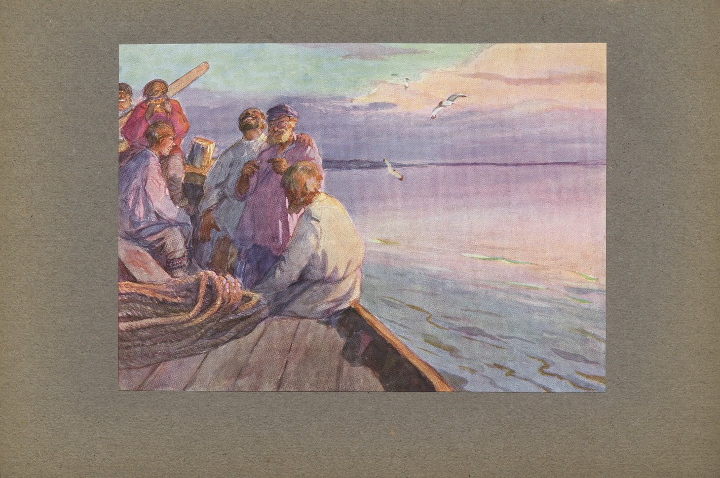 Русские народные сказки. В 5 томах. 4-е издание (1913–1914) с цветными иллюстрациями