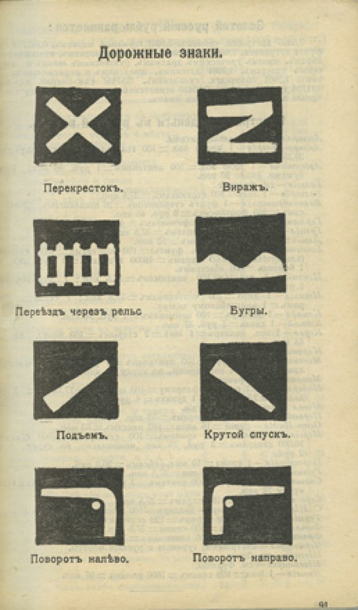 Автомобильный справочник и календарь Кузнецова (1916) — правила езды, шоферские постановления, тарифы и сведения для автолюбителей