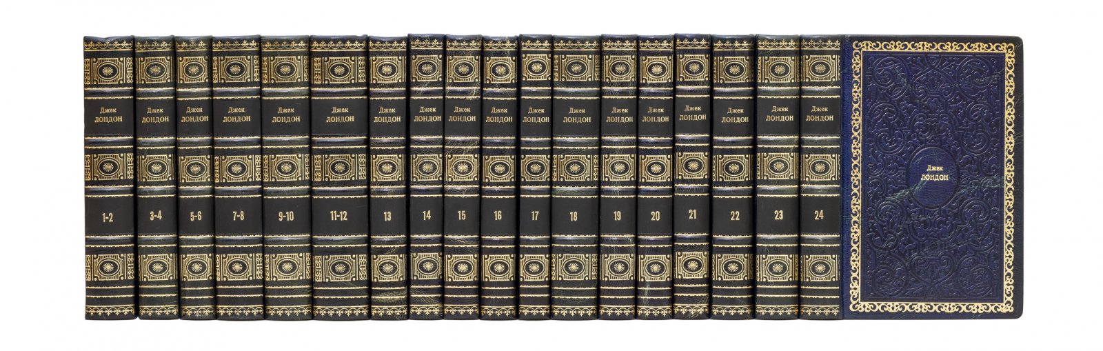 Джек Лондон. Полное собрание сочинений: 24 тома в 48 книгах (в подарочных кожаных переплётах)