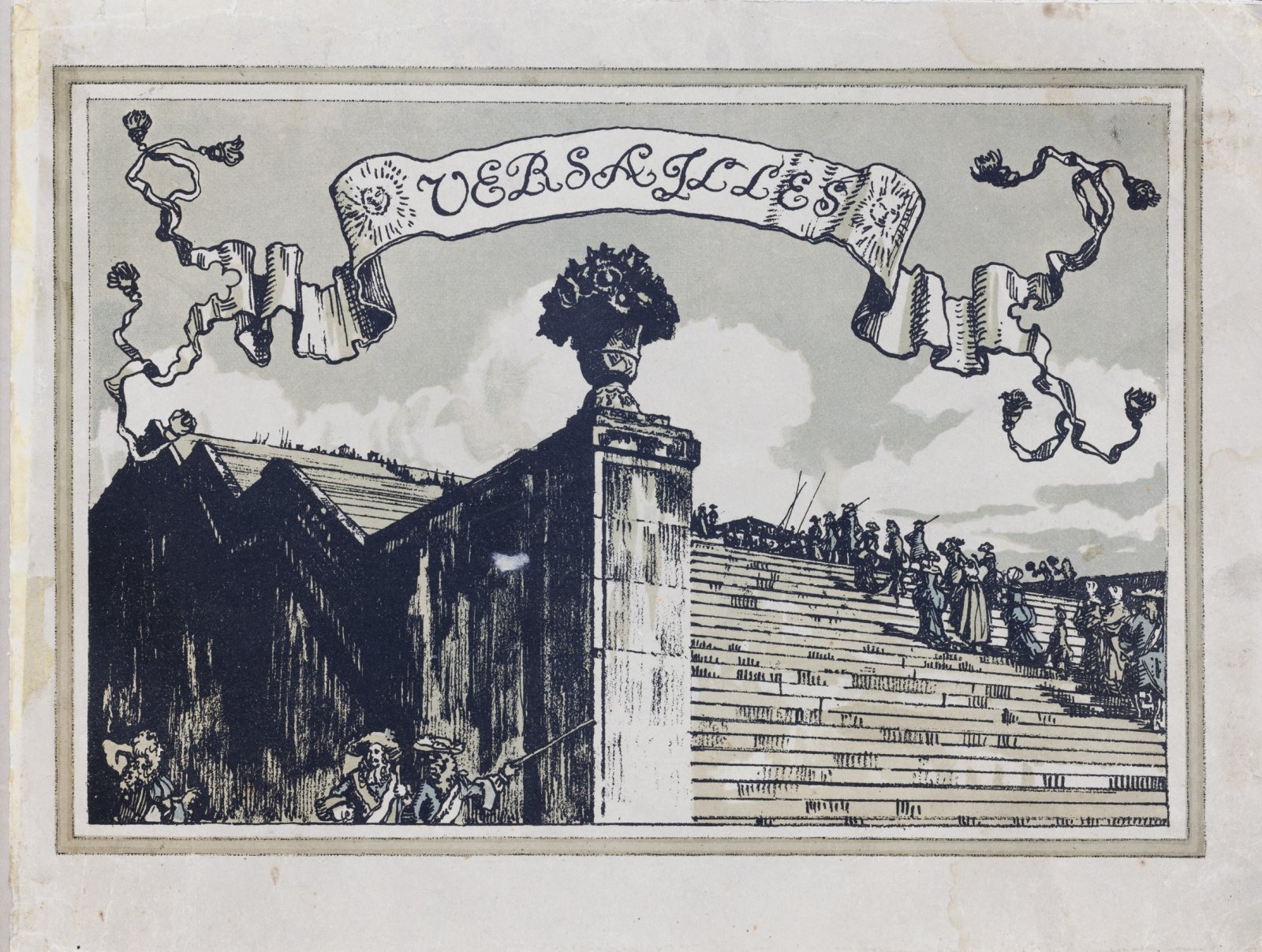 Бенуа А. Версаль: альбом акварелей (1922)