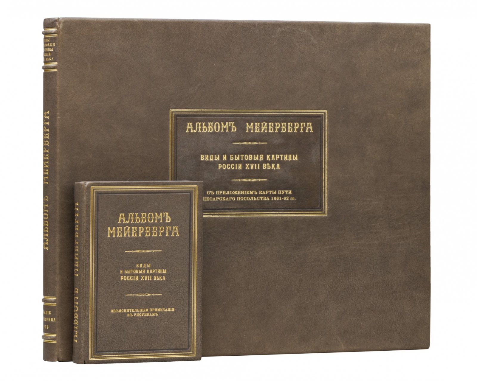 Альбом Мейерберга: виды и бытовые картины России XVII века (в 2 книгах)