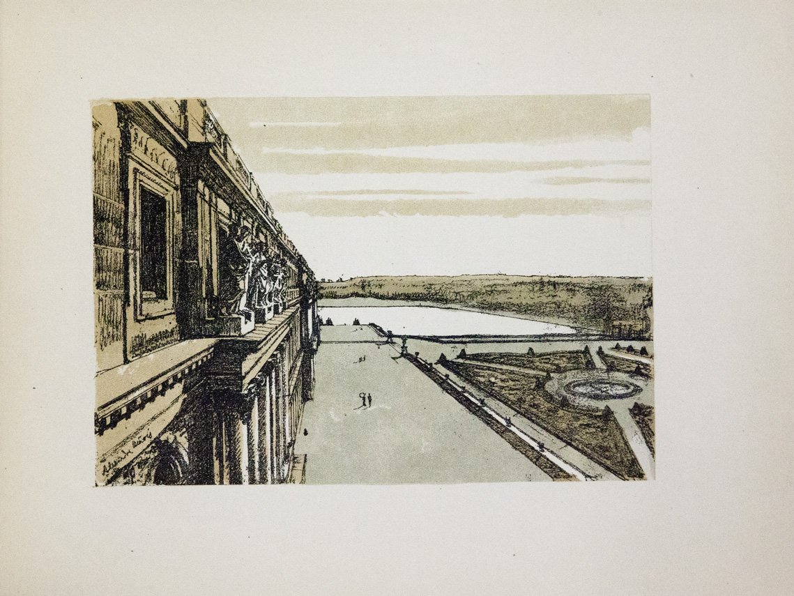 Версаль. Альбом акварелей и графики А. Н. Бенуа (1922)