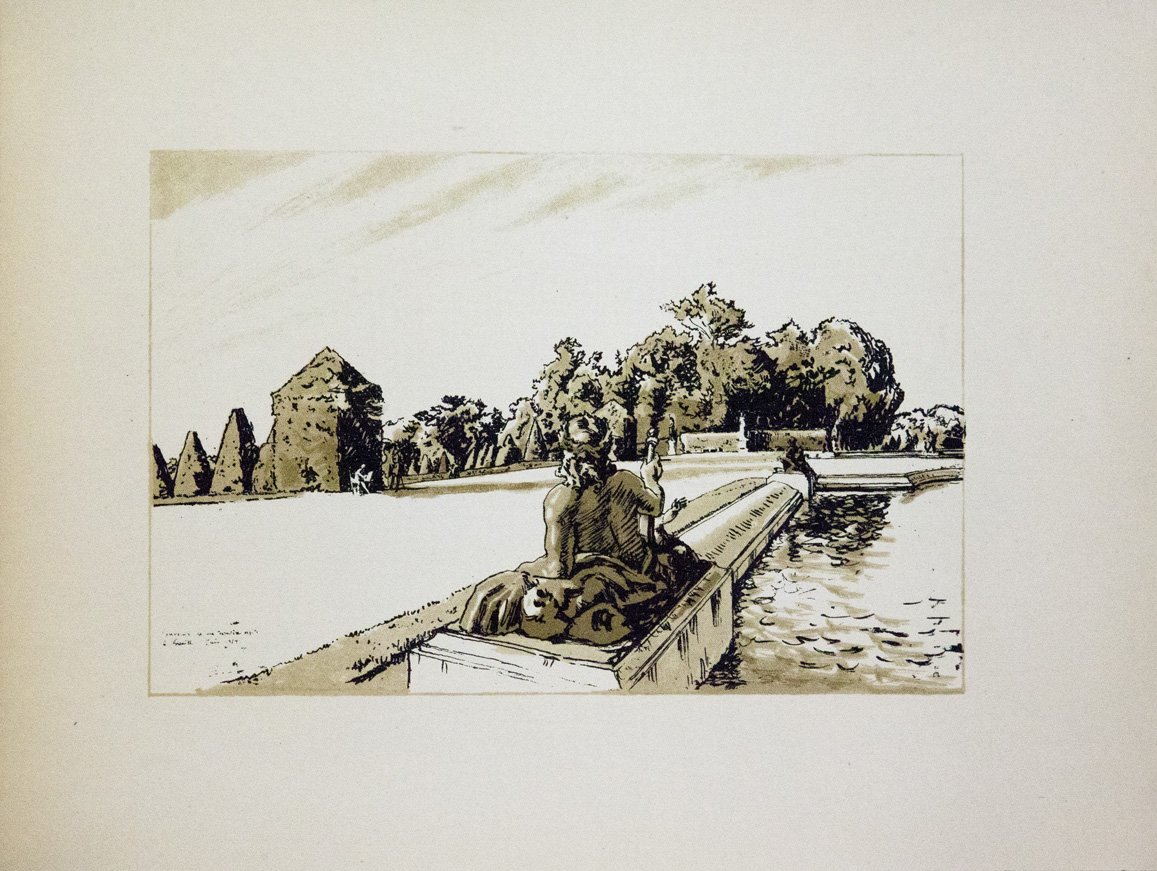 Версаль. Альбом акварелей и графики А. Н. Бенуа (1922)