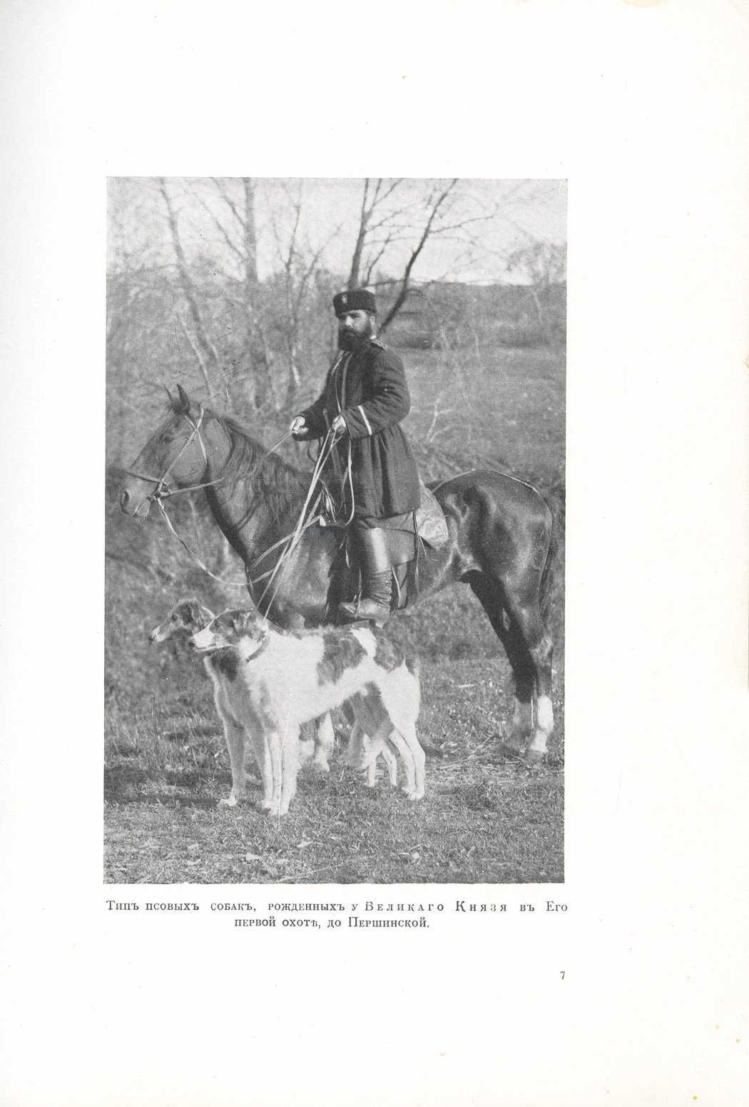 Псовая охота великого князя Николая Николаевича в селе Першино (1887–1912): иллюстрированная история знаменитого “завода” борзых и гончих