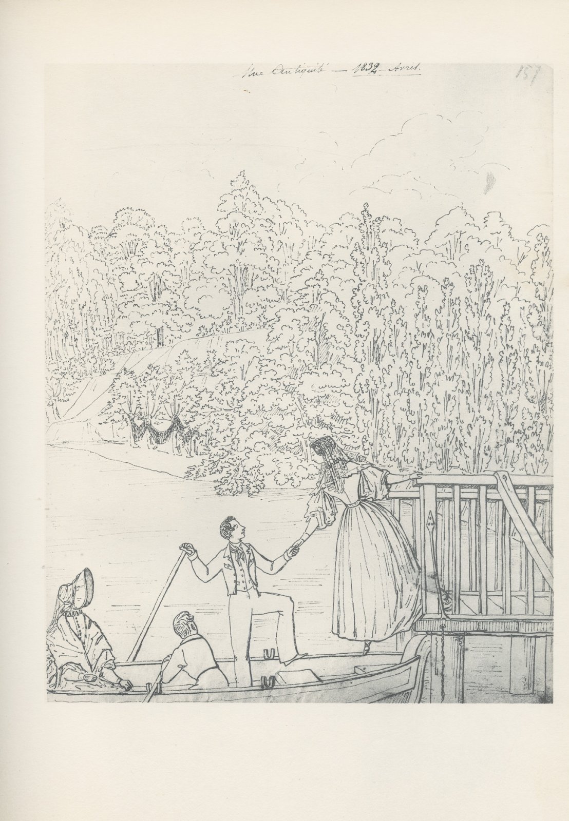 Гоголевское время: оригинальные рисунки графа Я.П. де-Бальмена (1838–1839)