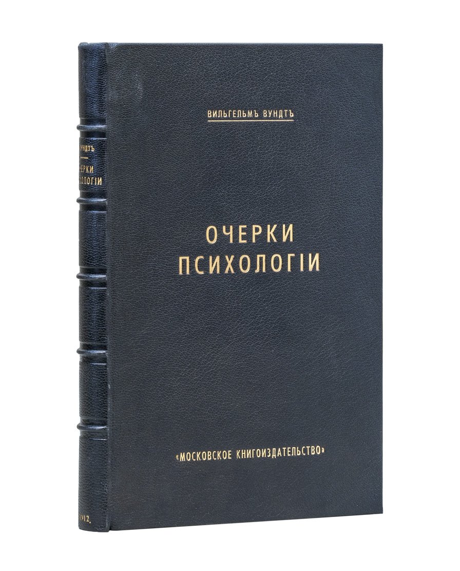 Вильгельм Вундт. Очерки психологии (классический труд по экспериментальной психологии)