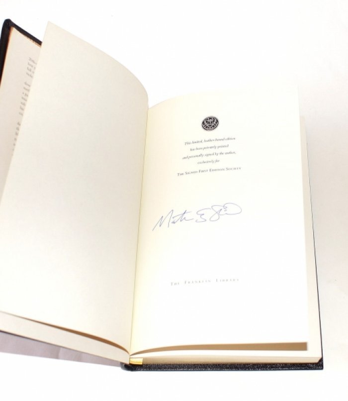 Роза / Rose — Martin Cruz Smith (англ.) · Подарочное издание Franklin Library, limited edition с автографом автора