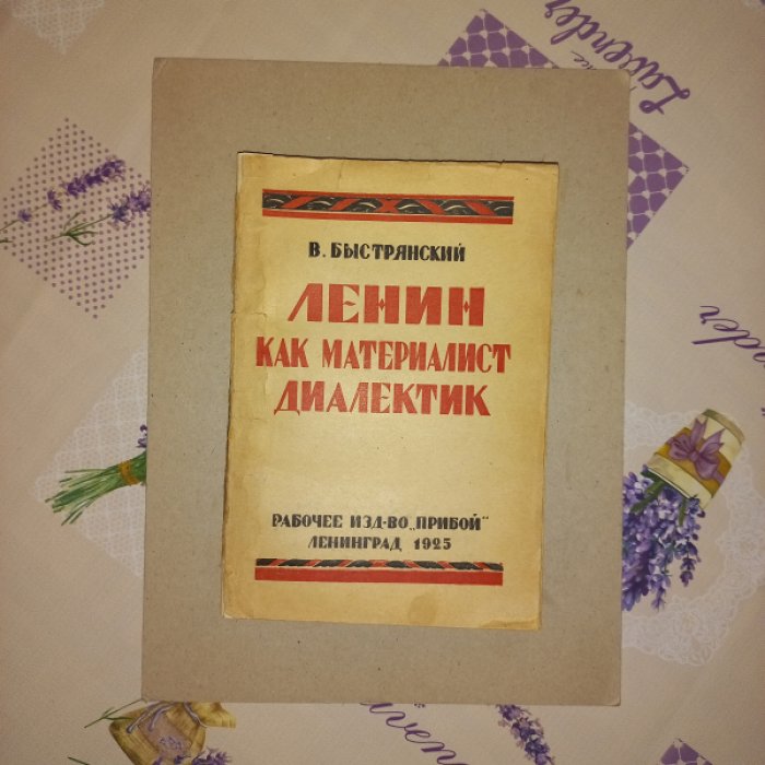Ленин как материалист-диалектик (краткое изложение философских взглядов)