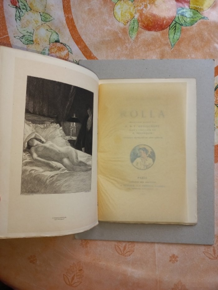 Альфред де Мюссе. «Ролла» (редкое издание на французском языке)