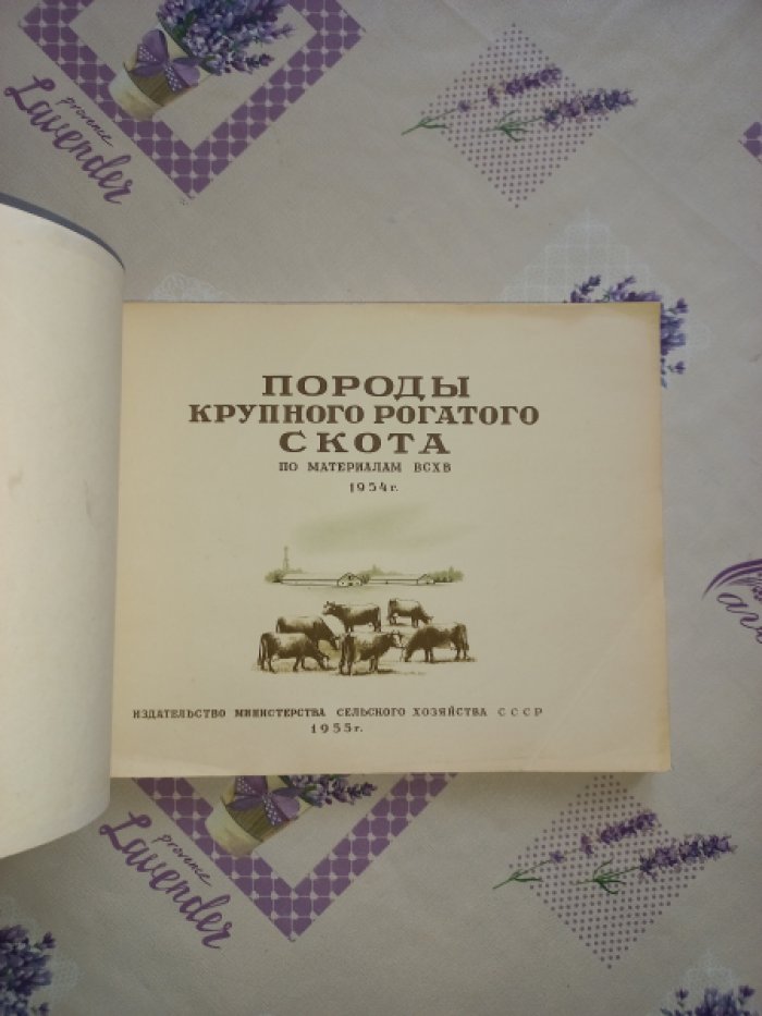 Породы крупного рогатого скота. Лучшие породы и чемпионы по материалам ВСХВ 1954 года