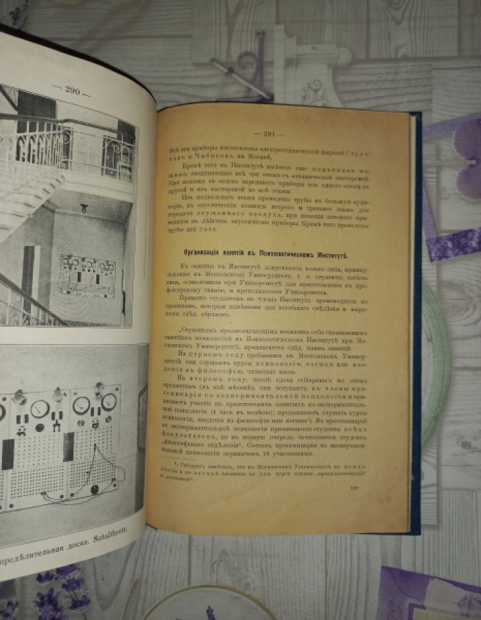 Психологический институт им. Л.Г. Щукиной при Императорском Московском университете: история, устройство и организация занятий (отдельный оттиск)