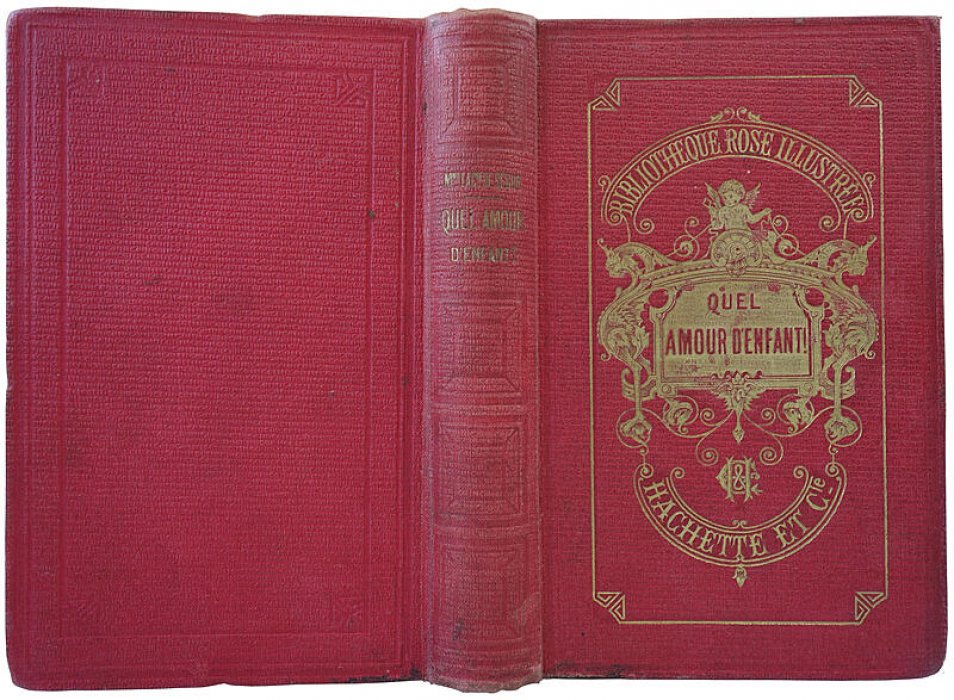 Quel amour d'enfant — антикварное издание 1905 года, французский язык (Hachette, Paris; 392 стр.)