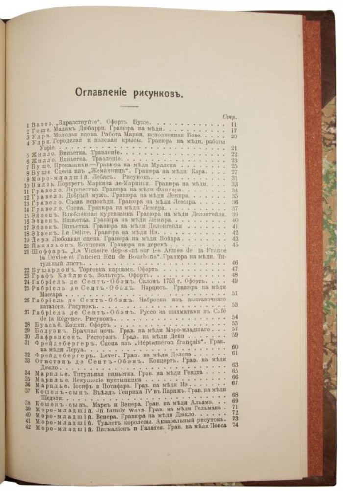 Искусство Рококо — антикварная книга 1914 года (Д-р В. Гаузенштейн)