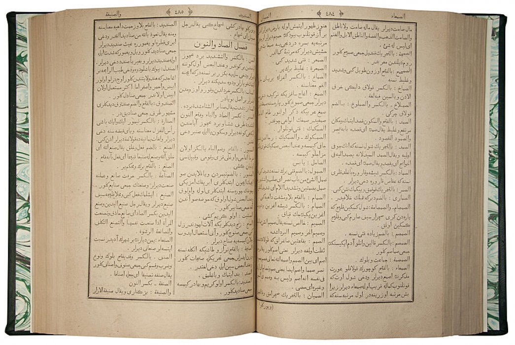 Ахтари Кабир: арабско-турецкий словарь (антикварное издание, Казань, 1902)
