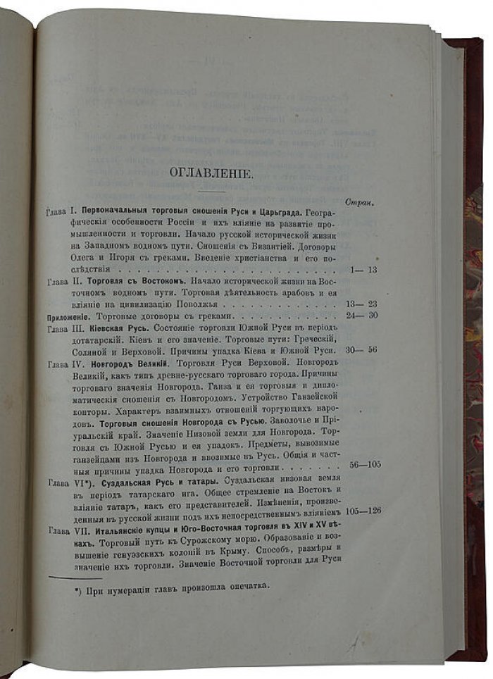 Очерки по истории русской торговли IX–XVIII вв. (антикварное издание 1905 года)