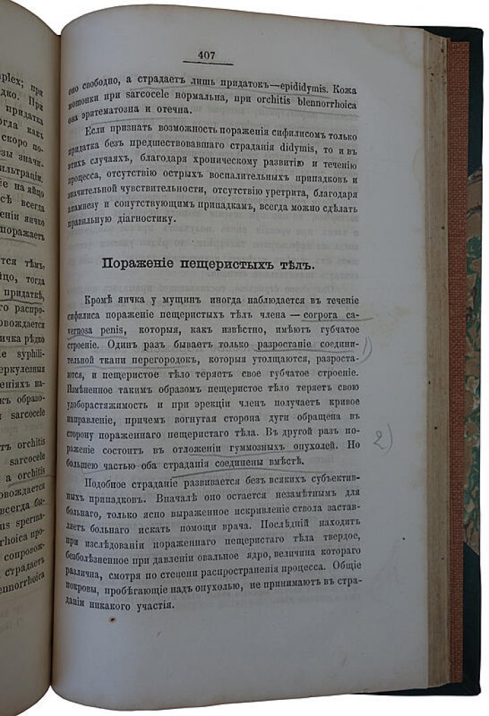 Курс венерических болезней — А.Г. Ге (издание 1883 г.)