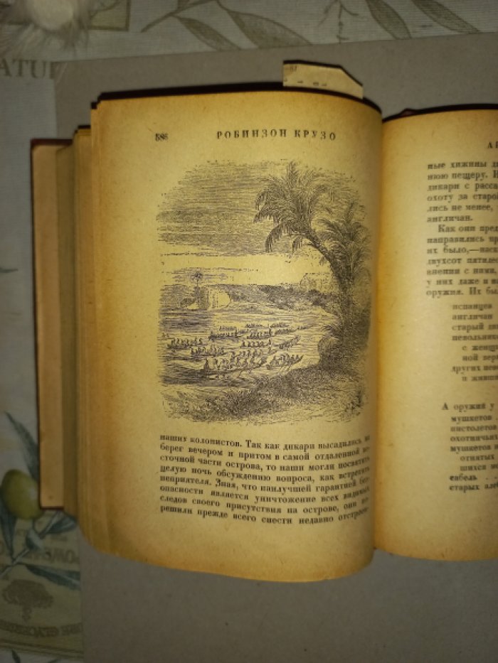 Робинзон Крузо: жизнь и удивительные приключения моряка из Йорка (в двух томах)