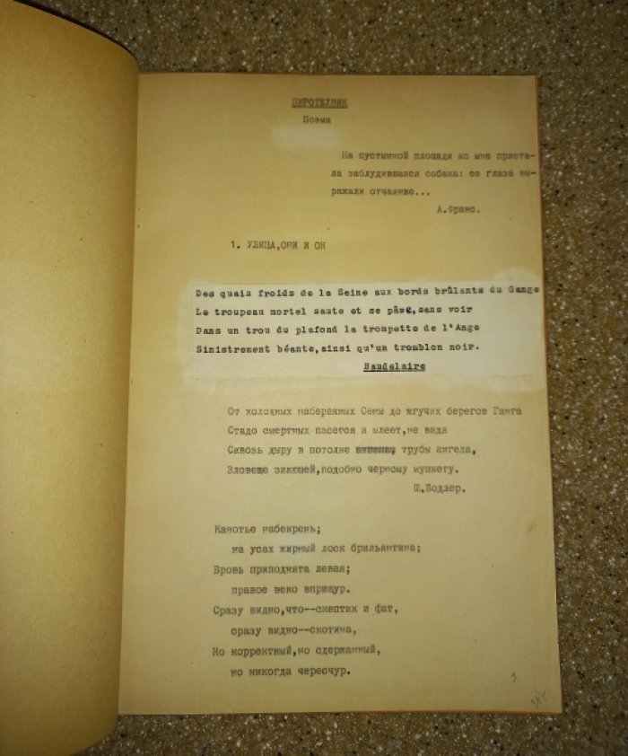 Шенгели Г. А. «Пиротехник». Поэма